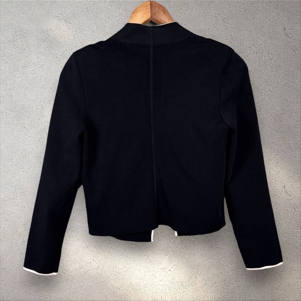 MM. LaFleur Remarkable Woman Jardigan Cardigan Blazer Knit Stretch Jacket Sz S - Picture 5 of 6